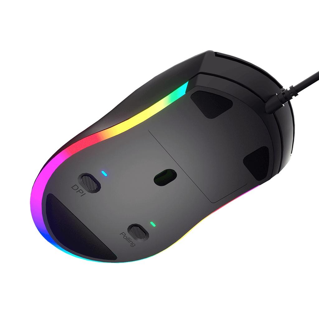 Chuột Gaming Cougar Minos XT, Độ bền 20 triệu click, RGB, 3 vùng LED RGB. Hàng chính hãng