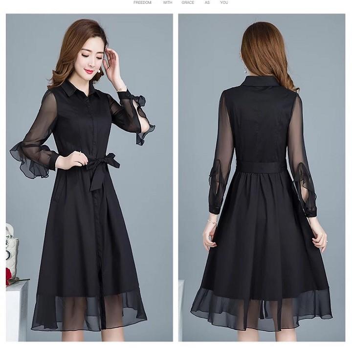 DRESS209-ĐẦM THIẾT KẾ QUÝ CÔ CAO CẤP S-6XL