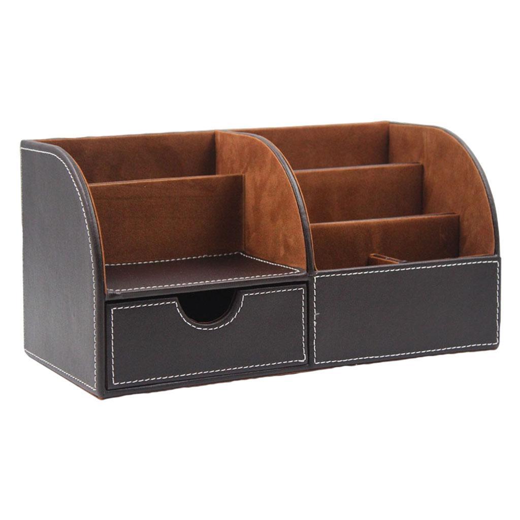 Multifunctional Desktop Storage Box  Office Business Organizer Rack