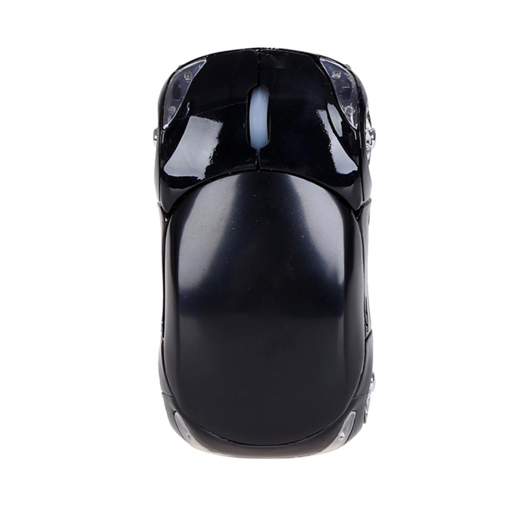 2.4Ghz Car Shape Wireless Mouse, Mini Optical 1000DPI Mice with USB Receiver