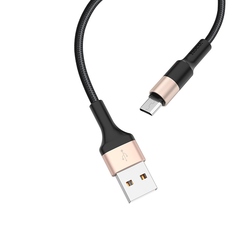 Cáp sạc Micro USB dây dù chống đứt Hoco X26 1M - Hàng Chính Hãng