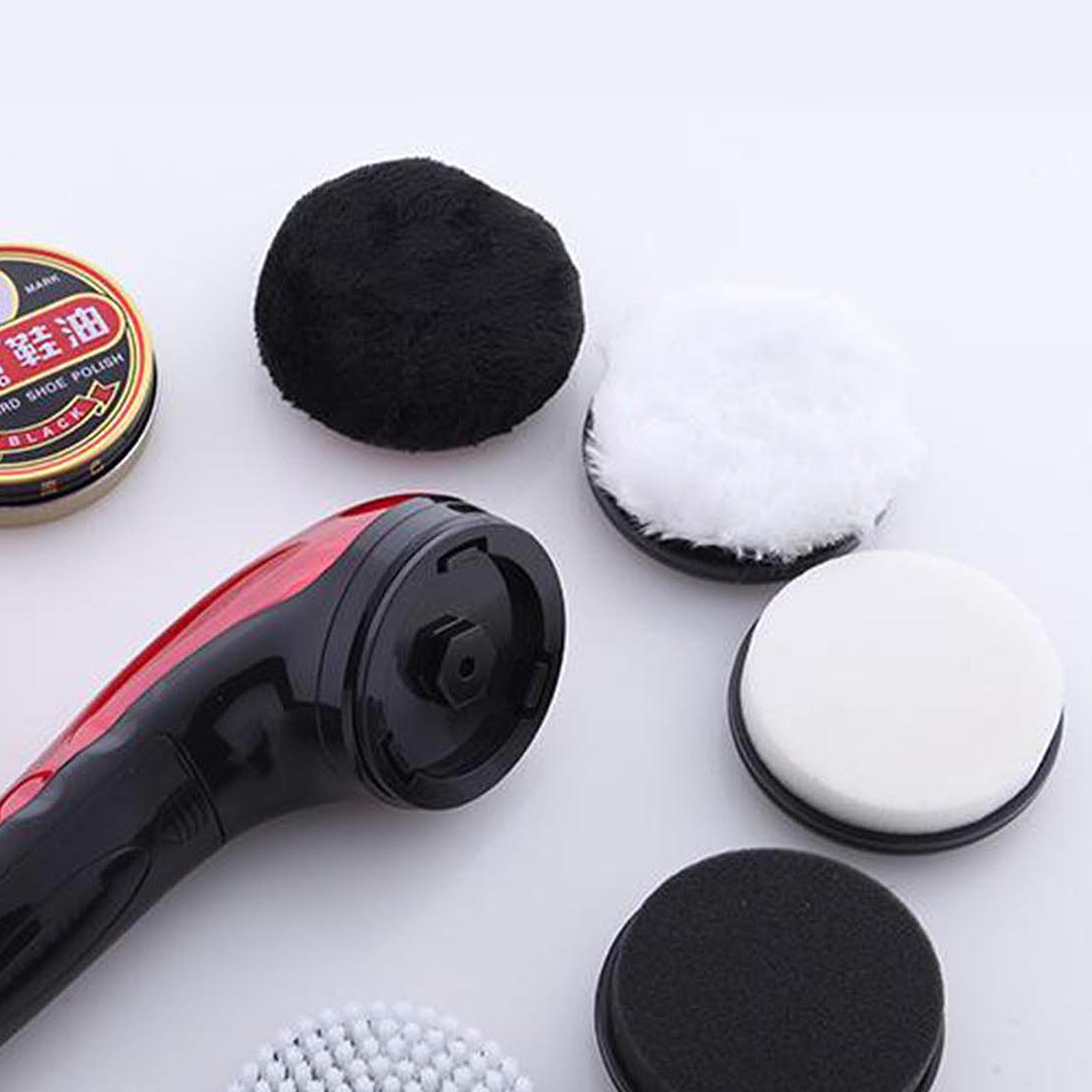 Electric Shoe Polishing Machine Cleaning Brush Leather Shoes Care