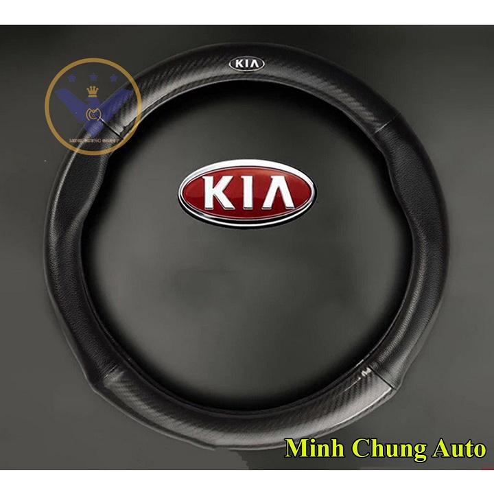 Bọc vô lăng ô tô logo các hãng-Cacbon