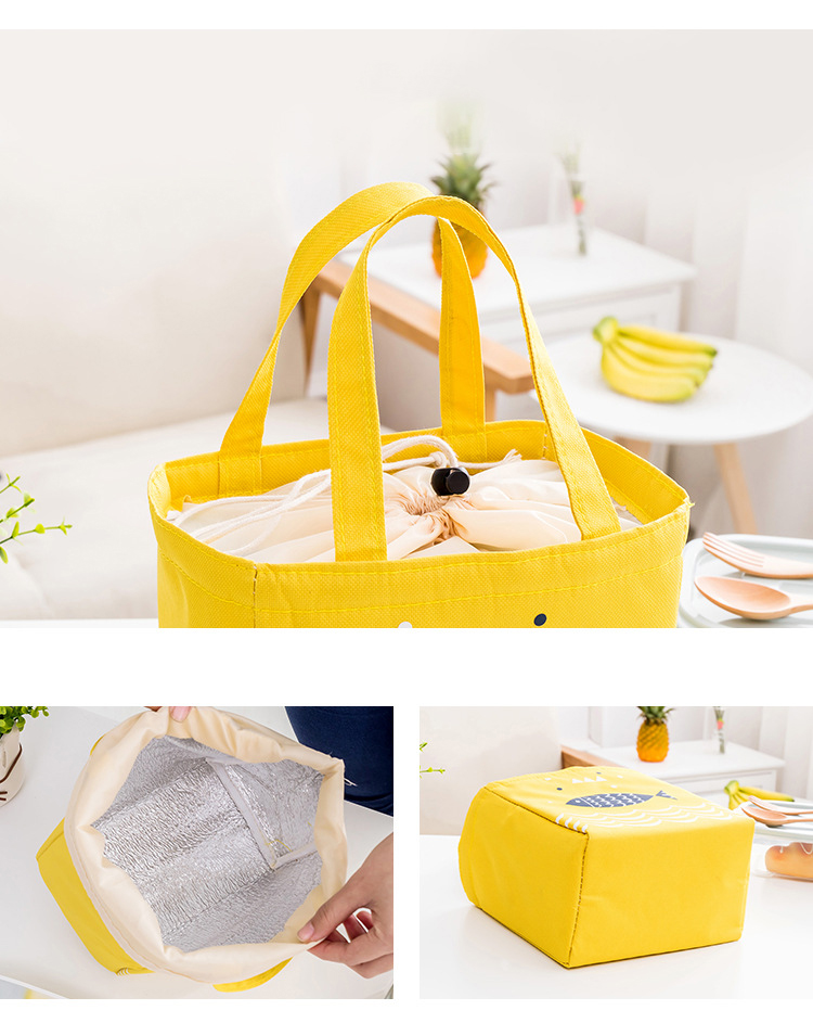 Túi Đựng Hộp Cơm Văn Phòng Giữ Nhiệt- Túi Trữ Lạnh Cao Cấp Chống Thấm Nước LEO201HN