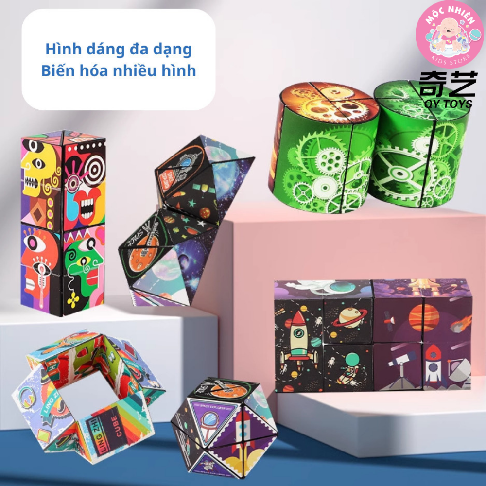 Đồ Chơi Trí Tuệ Khối Rubik Biến Hình QY TOYS - Shape Shifting Cube