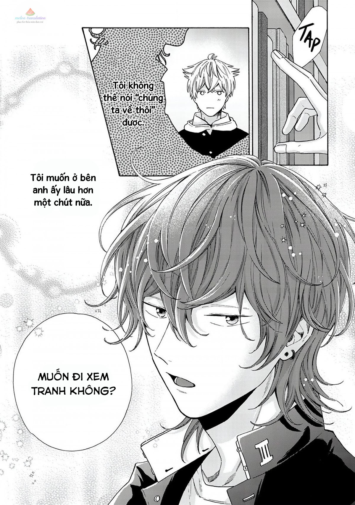 ngôi sao hạng nhất được vẽ bằng nụ hôn chapter 2 22