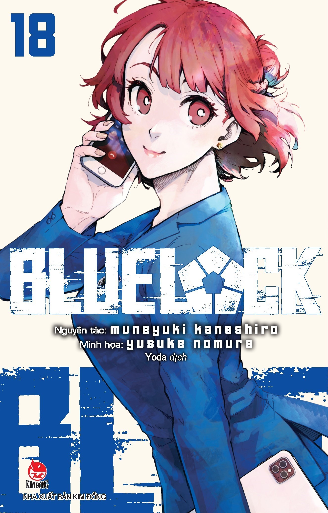 BLUE LOCK - Muneyuki Kaneshiro, Yusuke Nomura – Yoda dịch - Nxb Kim Đồng