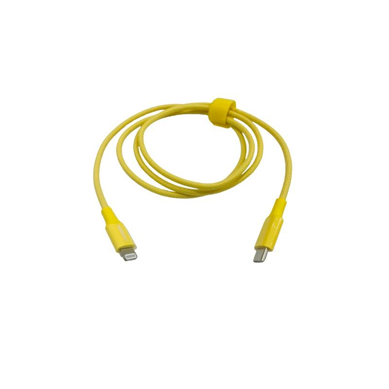 Ugreen Cáp sạc - truyền dữ liệu USB-C sang cổng sạc dành cho iphone 90492 1M màu Vàng Hàng chính hãng