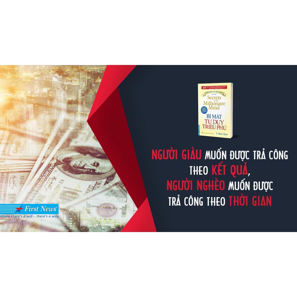 Sách - Bí Mật Tư Duy Triệu Phú - First News