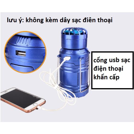 (có quạt) ĐÈN NGOÀI TRỜI ĐA NĂNG 618 - 5806 3 CHẾ ĐỘ   - đèn pin siêu sáng - đèn du lịch - cắm trại