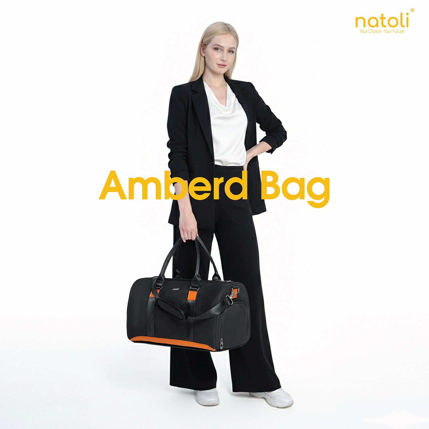 Túi trống du lịch Thương hiệu NATOLI đựng đồ, đựng giày kháng nước cao cấp BST Amberd Bag T6