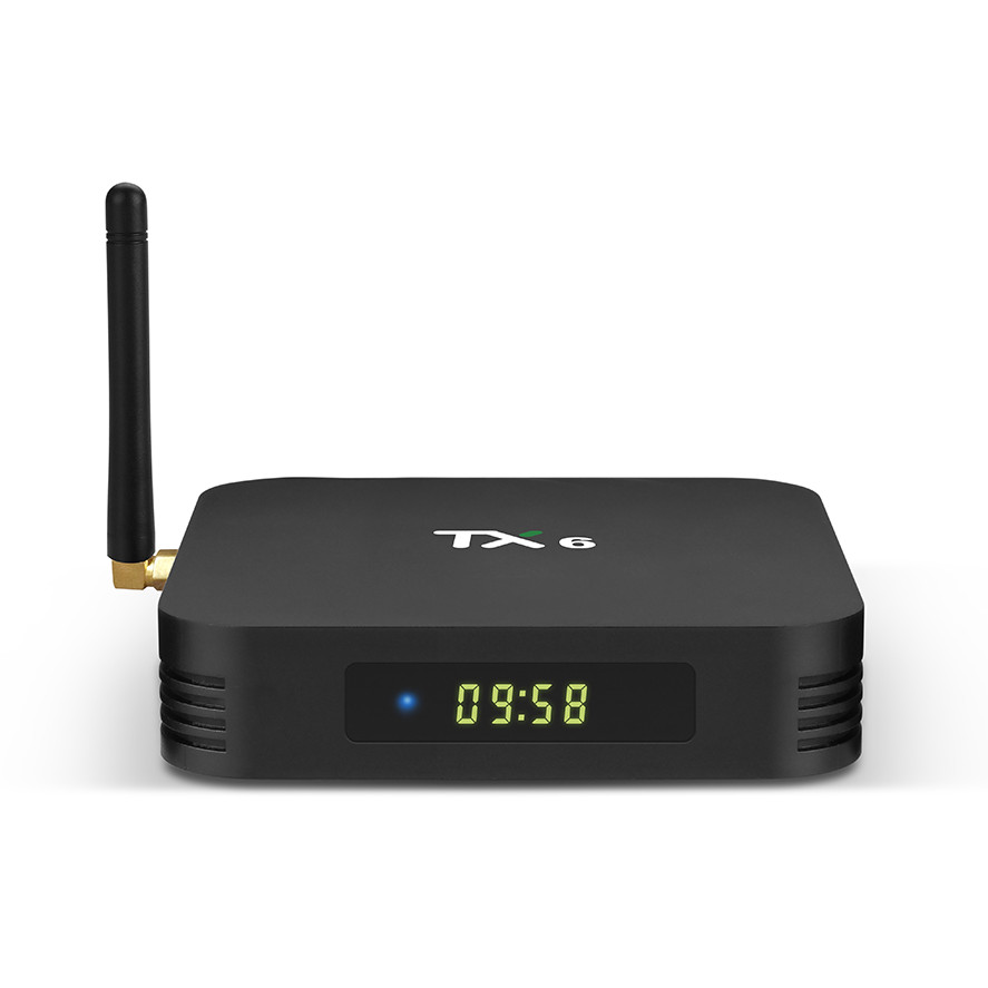 Android TV Box TX6 - Alice UX, Ram 4GB, Bộ nhớ trong 32GB, Single wifi - Hàng nhập khẩu