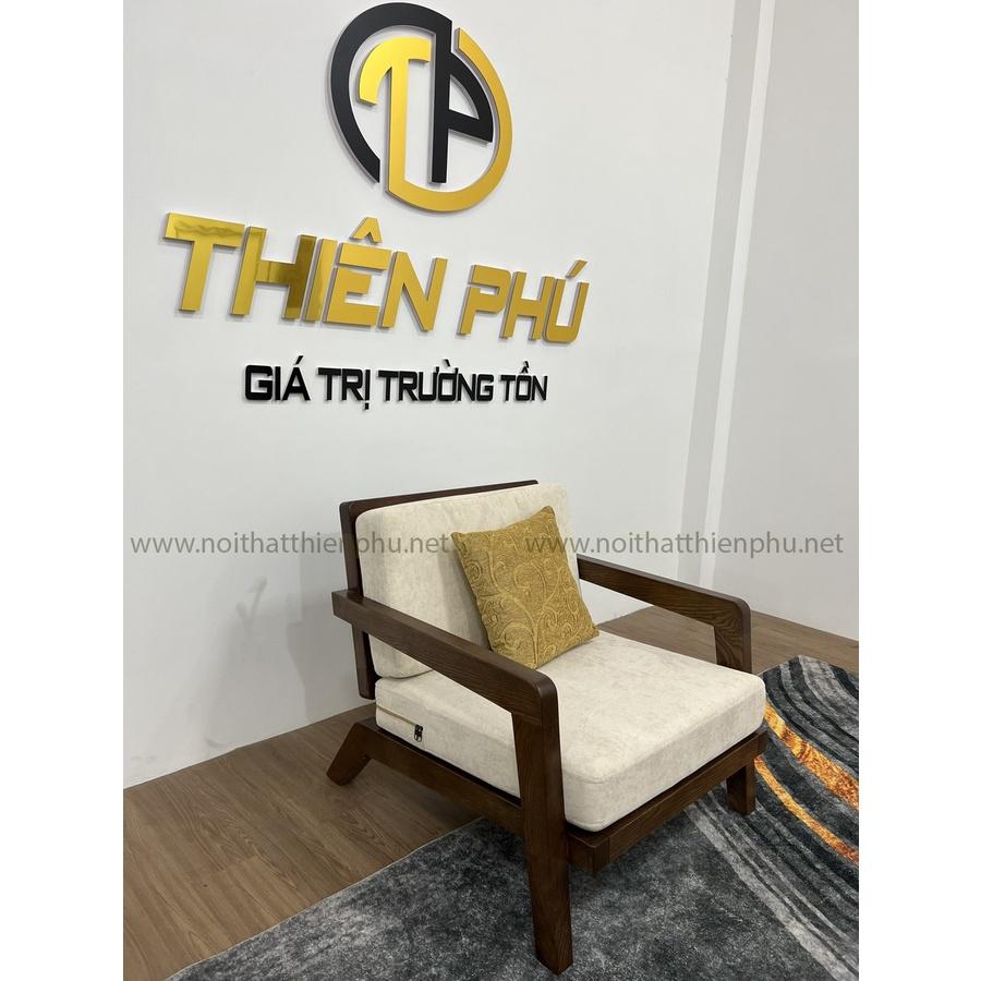 Sofa gỗ tần bì tựa mây 2 lớp mã TP822 New