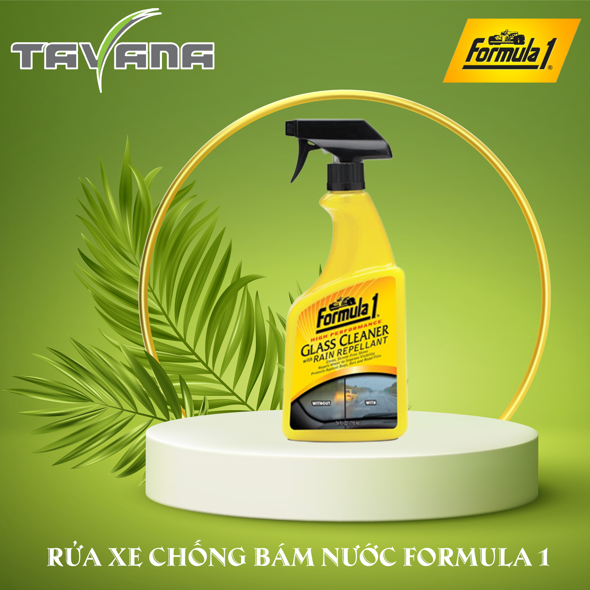 Nước Rửa Kính Chống Bám Nước FORMULA 1 - TRF1615807 - 710Ml