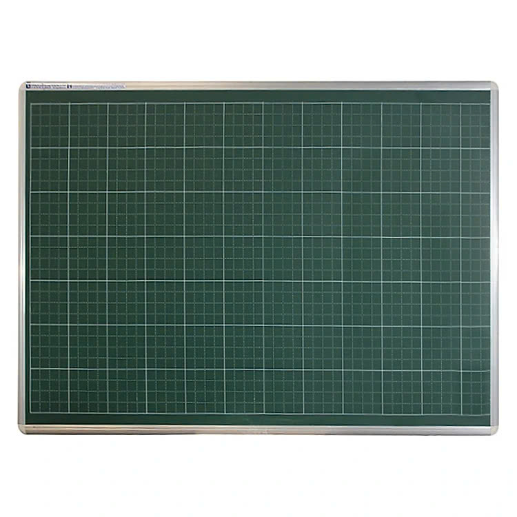 Bảng từ xanh viết phấn kẻ 4 ô ly Bavico - Bảng phấn chống lóa -  KT 1.2x1.4m