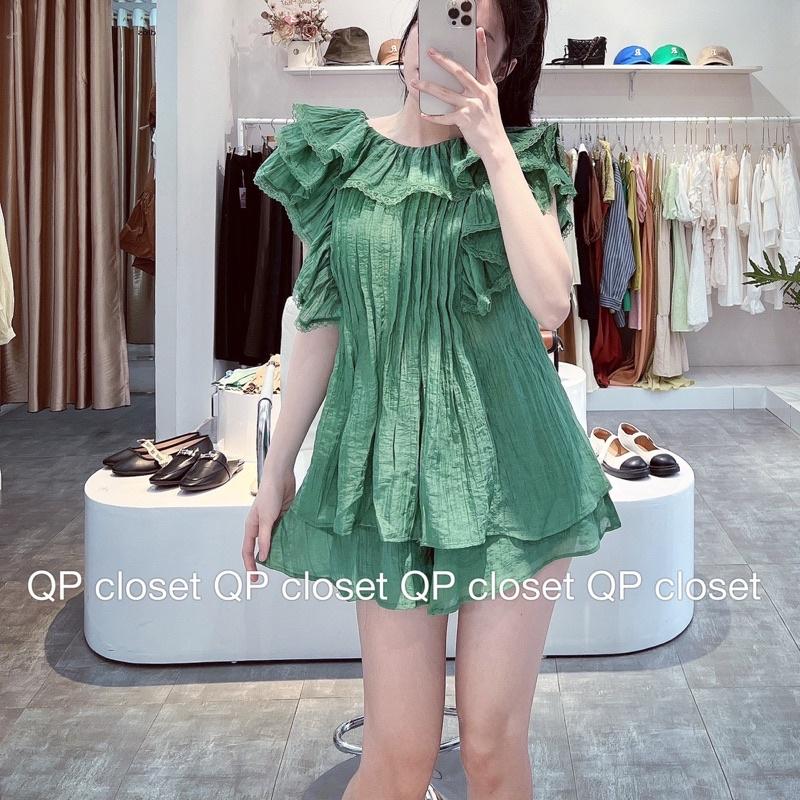 Set áo quần tơ bèo mí li QP closet