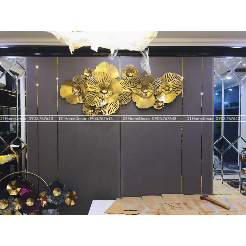 Tranh Sắt Treo Tường Nghệ Thuật ,Tranh Decor Trang Trí Hoa Mai 1m5 Mã 951