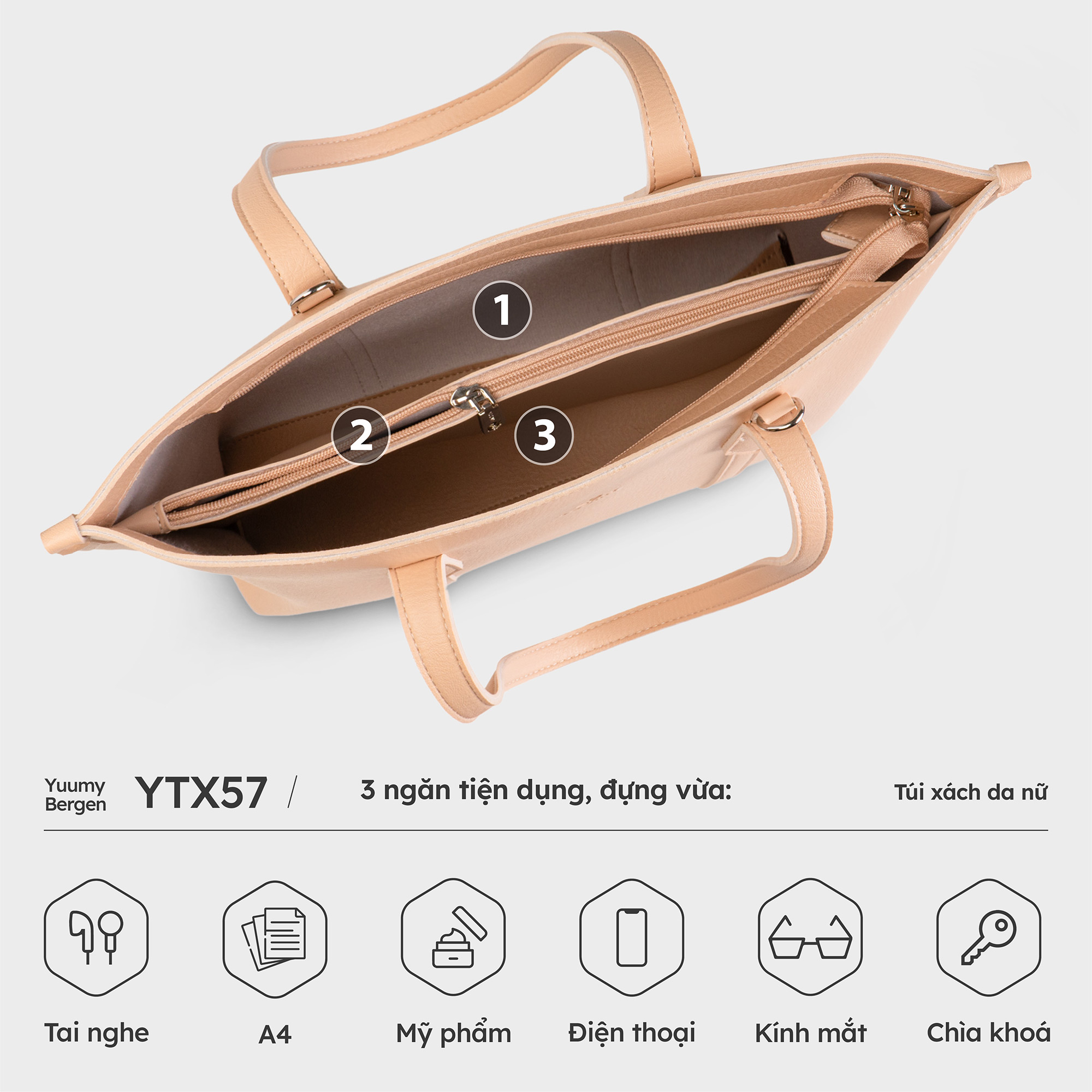 Túi xách nữ YUUMY YTX57