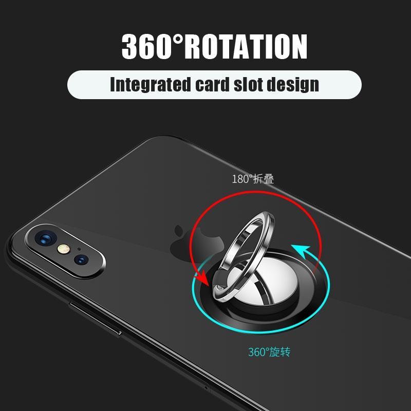 Nhẫn Đỡ Điện Thoại Kim Loại Xoay 360 Độ Tiện Dụng