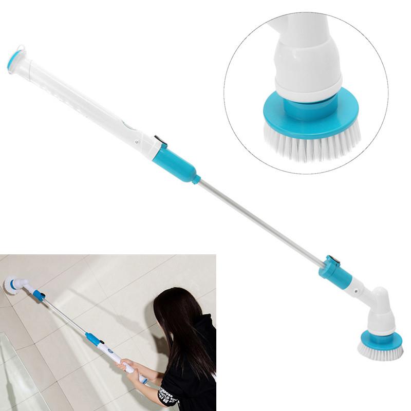 Chổi quét trần lau phủi bụi bằng điện thông minh Huricane Spin Duster cán dài cầm tay 360 không dây