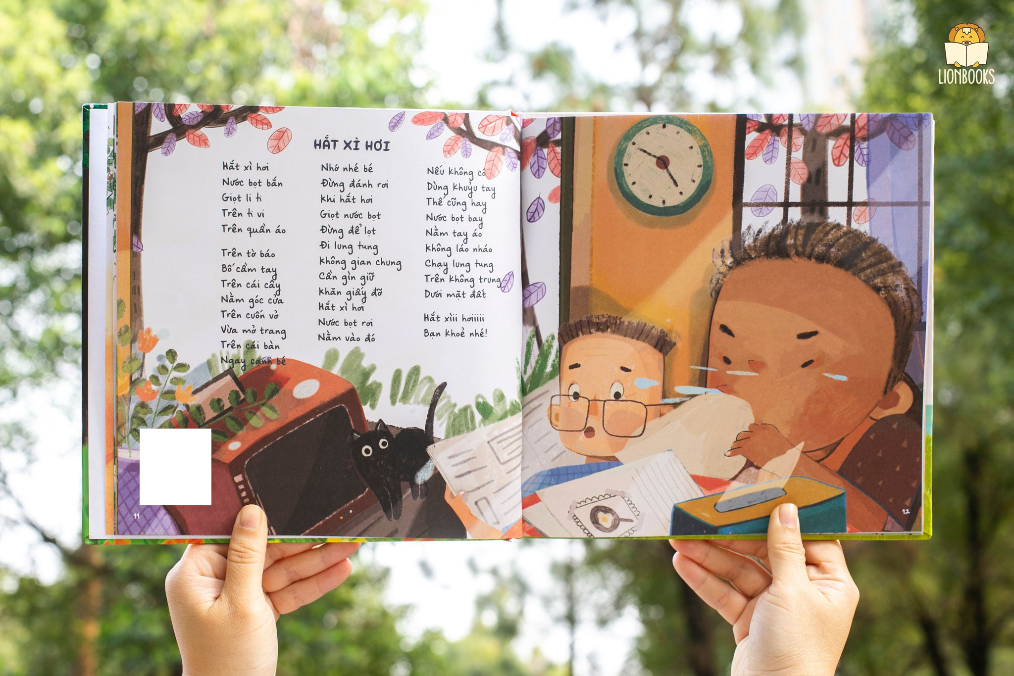 Combo Cùng Con Nói Hay Nghĩ Đẹp 2 cuốn Bìa cứng - Sách thơ phát triển Tư duy và Ngôn ngữ cho bé 1-12 tuổi