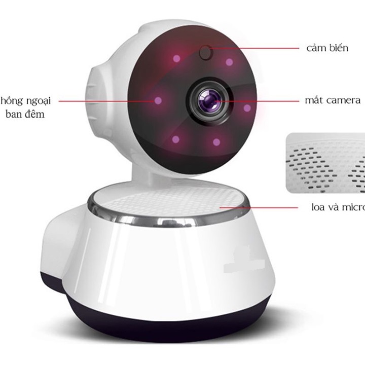 Camera wifi mini HD-720P V380 Model 2019