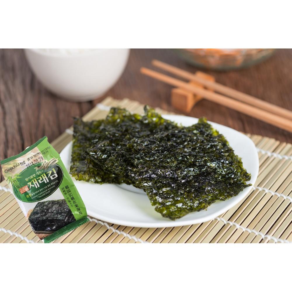 Combo 03 Lốc - RONG BIỂN SẤY/NƯỚNG CUỘN CƠM VỊ TỰ NHIÊN
