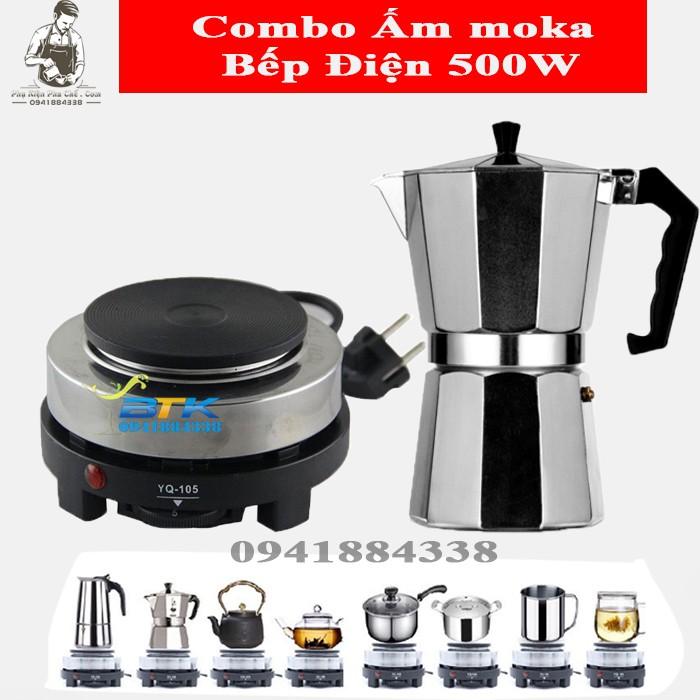 Ấm, Bình Pha Cà Phê Moka Pot Espresso Tại Nhà