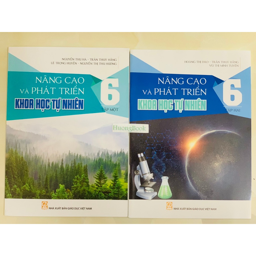 Sách - Combo Nâng cao và phát triển Khoa học tự nhiên 6 tập 1 + 2 - ĐN