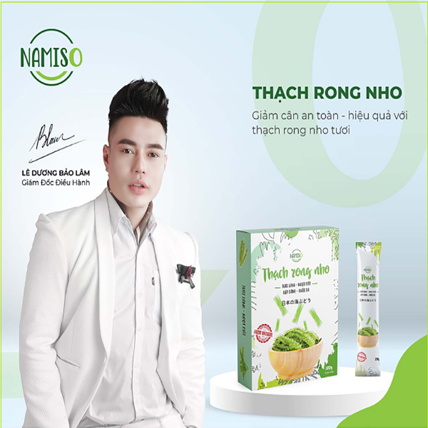 Thạch Rong Nho Namiso Kiểm Soát Cân Nặng