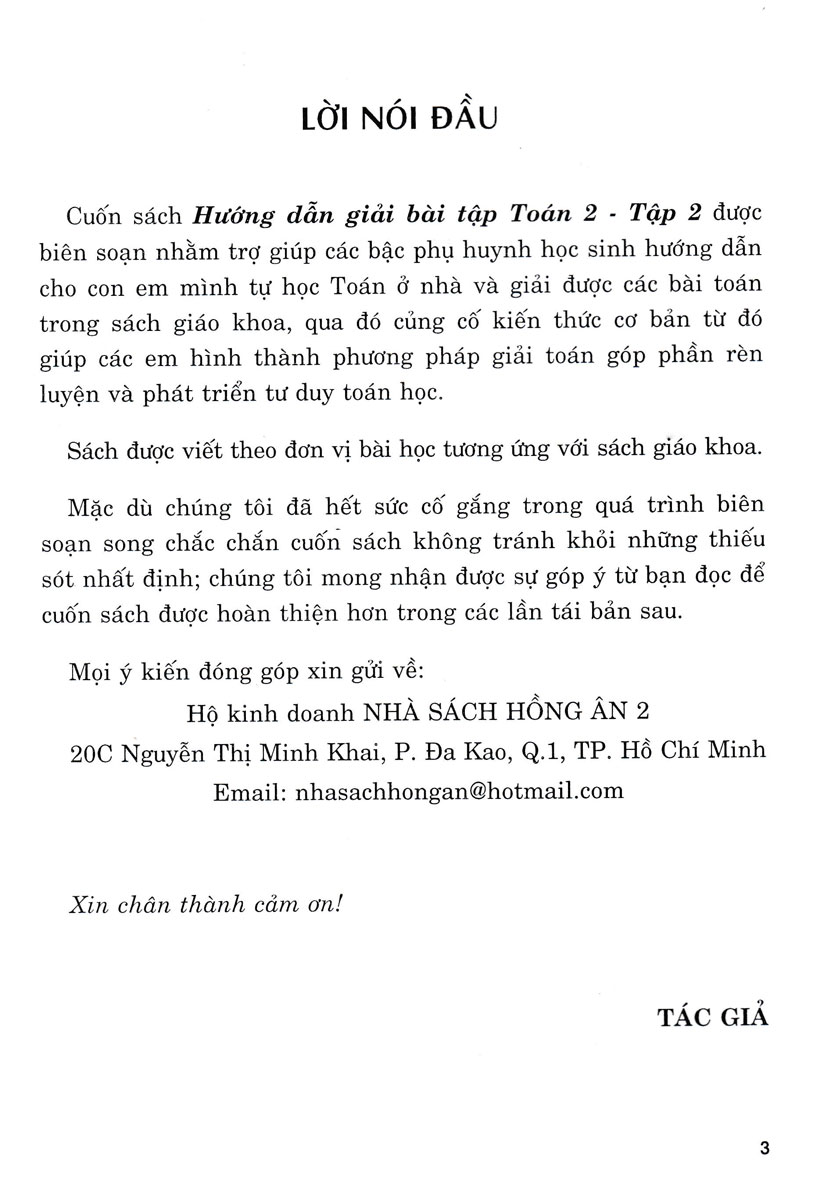 Hướng Dẫn Giải Bài Tập Toán 2 - Tập 2 _HA