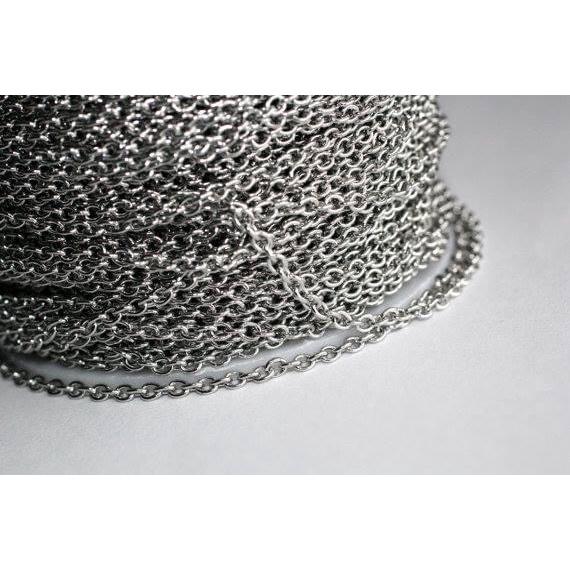 Xích oval trắng - BẢN DẸP