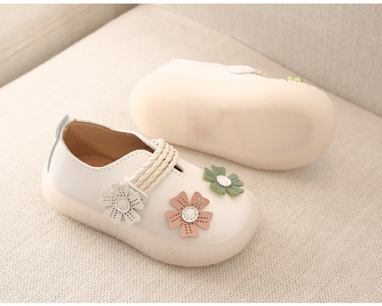 Giày tập đi cho bé gái 3 - 18 tháng phong cách Hàn Quốc TD32