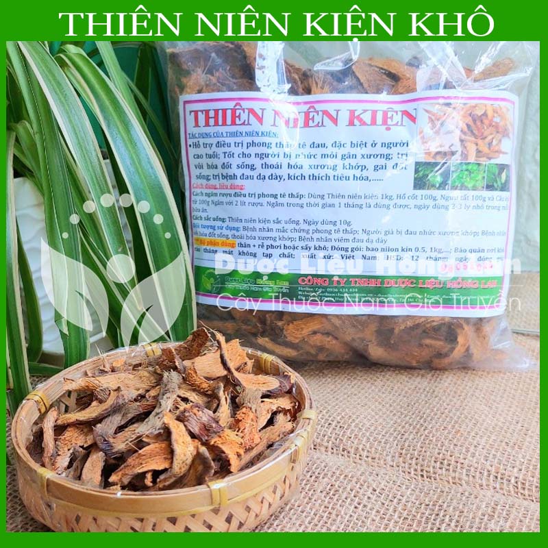 Thiên Niên Kiện khô sạch 500gram