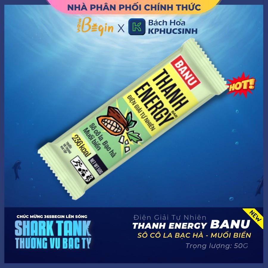 Bánh Ăn Kiêng Giảm Cân Protein Banu 365 Begin (Combo 3 Thanh 3 Vị) - 50Gx3