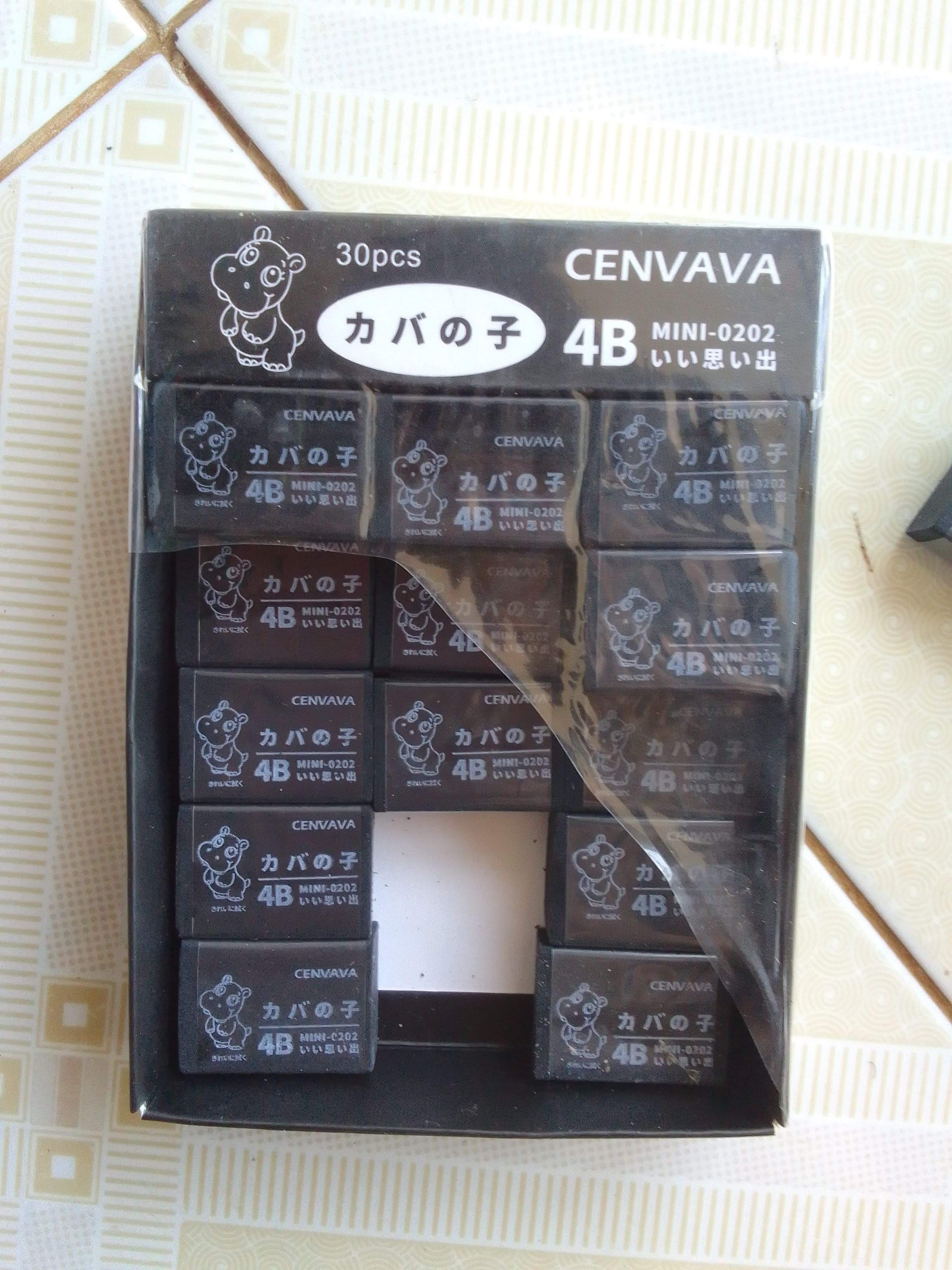 Gôm đen 4B Cenvava Mini-0202