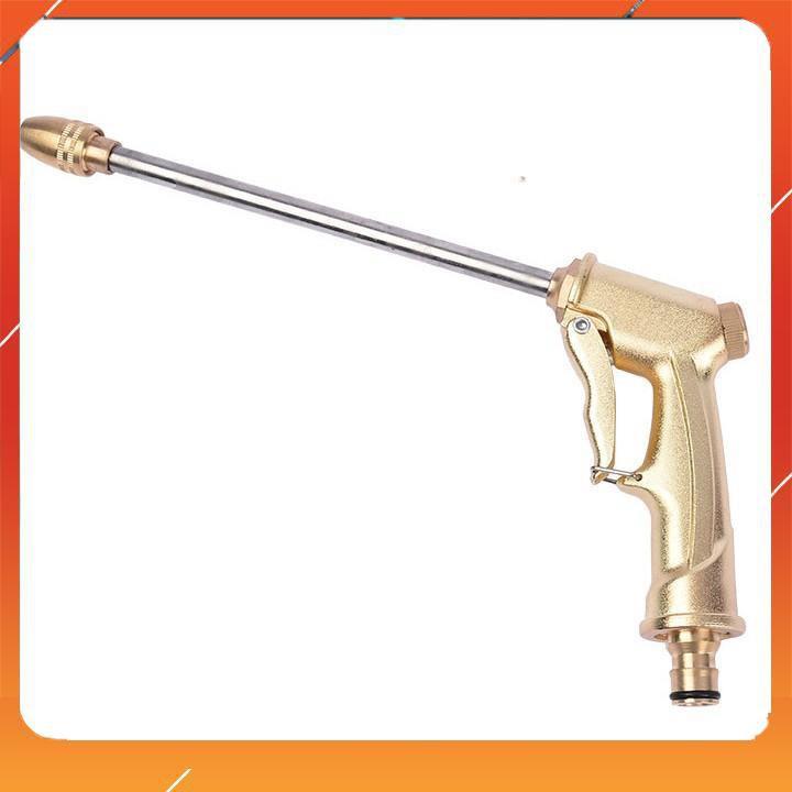 Bộ dây vòi xịt nước rửa xe,tưới cây ,tăng áp 3 lần,loại 7m,10m 206701-3 đầu đồng,cút đồng,nối đ+ túi đựng bút