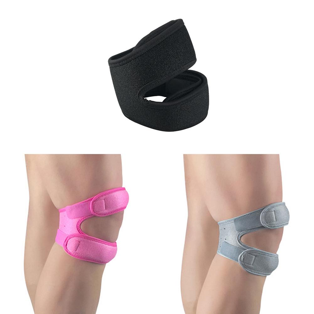Thể Thao Nén Dây Đeo Bảo Vệ Đầu Gối Có Thể Điều Chỉnh Xương Bánh Chè Băng Bảo Vệ Quấn Nẹp Đi Bộ Đường Dài Chạy Bóng Rổ Hỗ Trợ Đầu Gối Tay Color: Blue