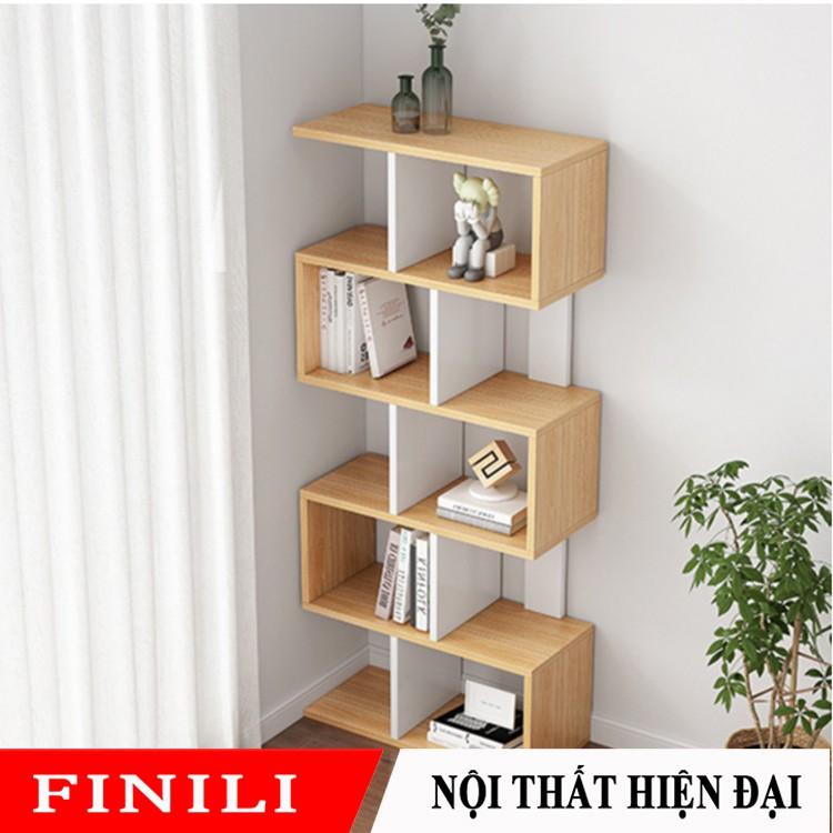 Kệ sách kết hợp kệ trang trí để sàn FNL 99