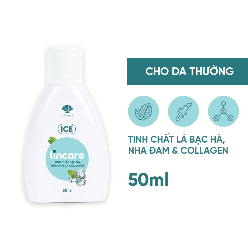 Combo 3 dung dịch vệ sinh phụ nữ Lincare Rose hương thơm tự nhiên (50ml x 3)