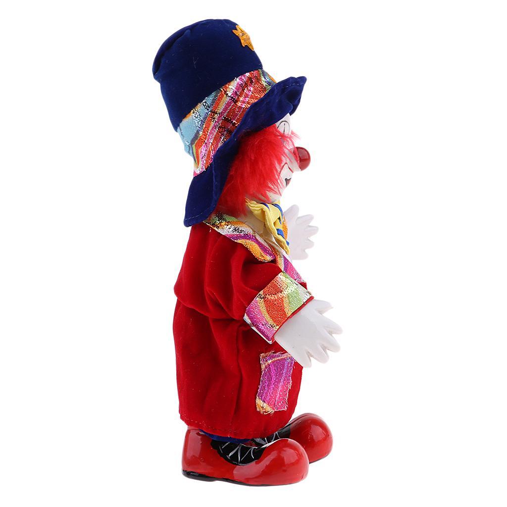 Porcelain Clown Doll for Kids Birthday Gifts Halloween Chirstmas Decor #2