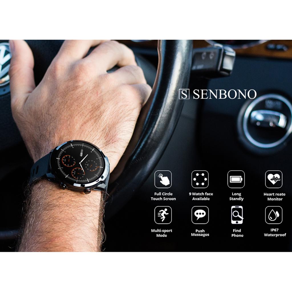 Smart Watch Heart Rate Blood Pressure Sleep Monitor Fitness Tracker Wristband