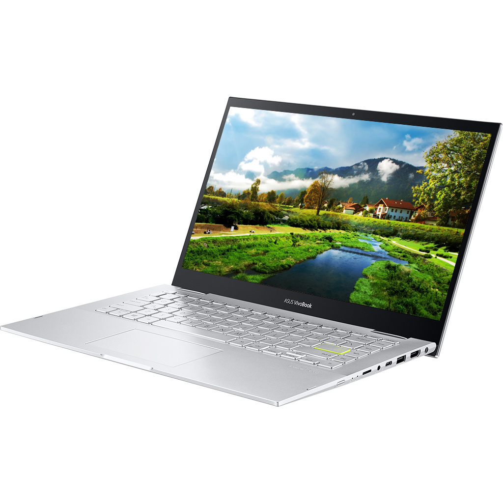 Laptop Asus VivoBook Flip TP470EA I3-1115G4/4GB/512GB/Win11 (EC346W) - Hàng Chính Hãng