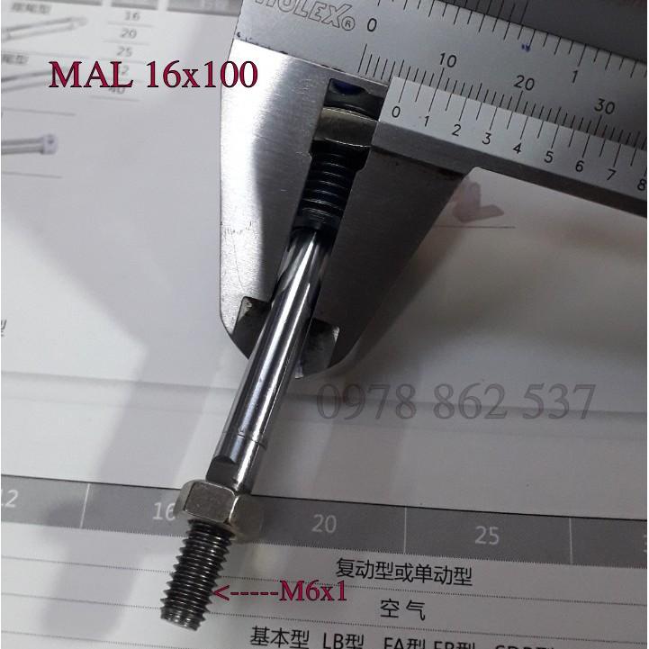 Xi lanh khí nén MAL 16x100