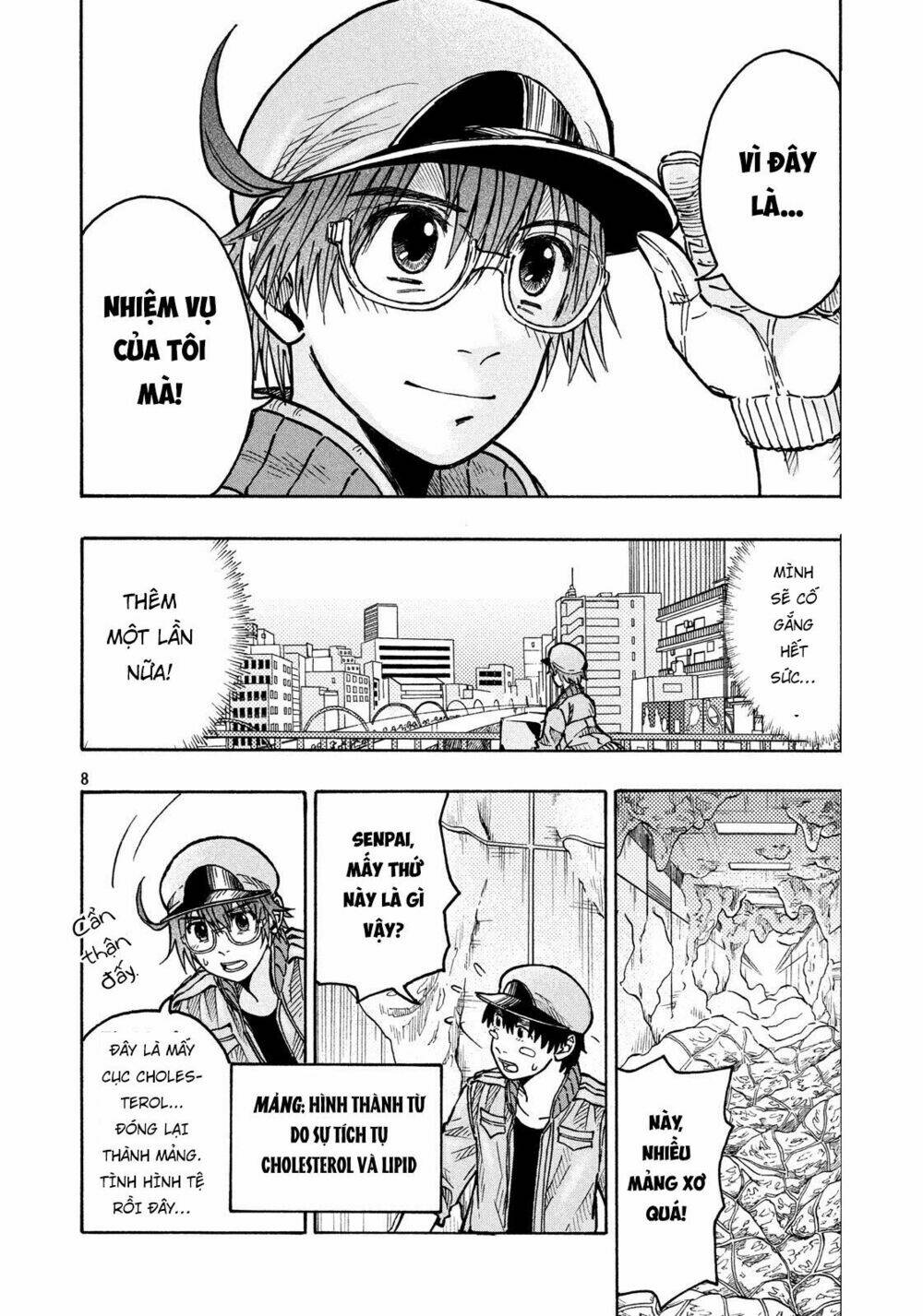 biệt đội tế bào black - hataraku saibou black chapter 9 9