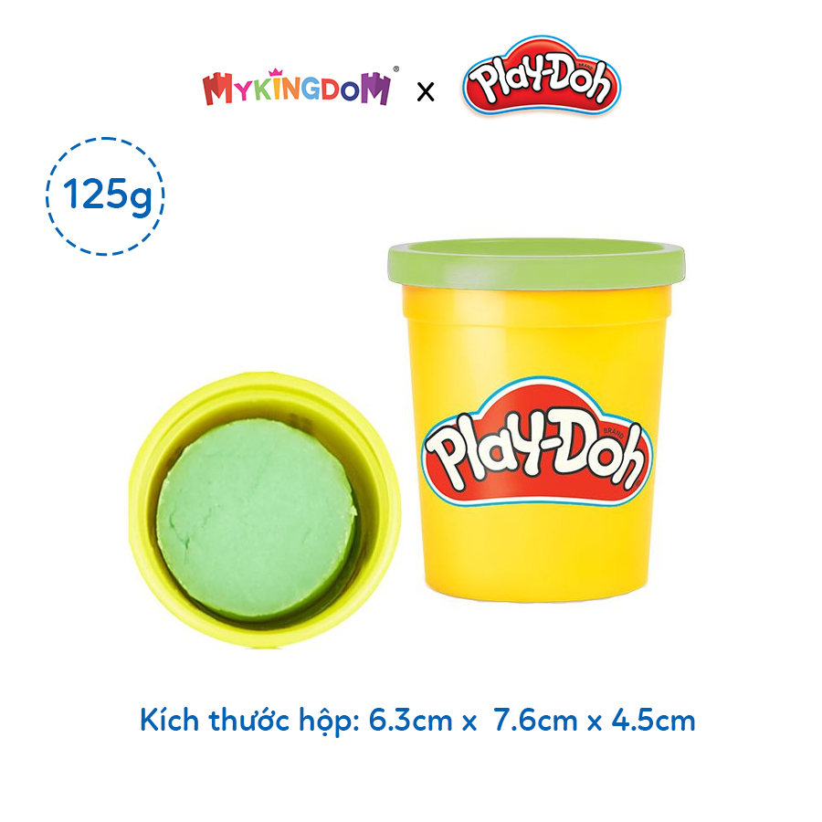 Đồ Chơi PLAYDOH Hộp Bột Nặn Màu Xanh Lá Đậm DAM/B5517C/GR