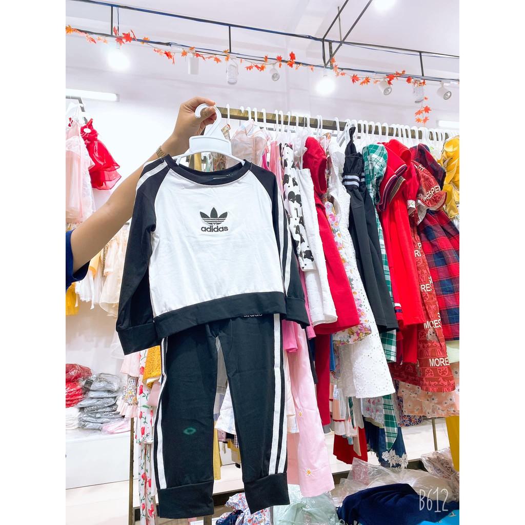 Bộ ngủ bộ dài Adidasxuất khẩu cho bé