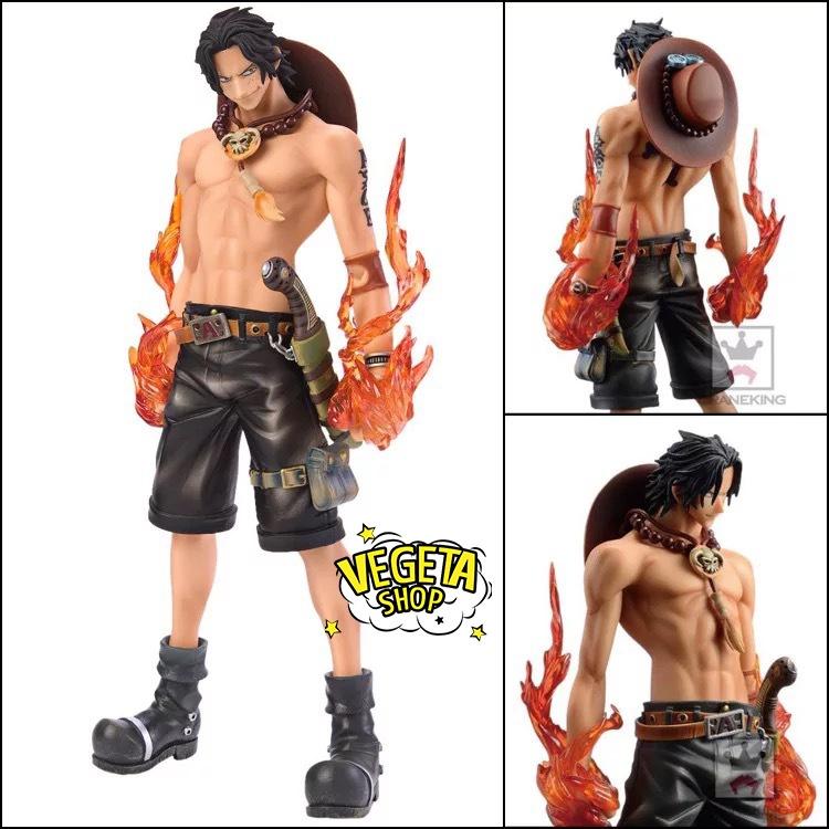 Mô hình One Piece - Ace - Postgas D. Ace hiệu ứng lửa cực to nét đẹp cầm nặng tay giá cực rẻ - Fullbox - Cao 26cm