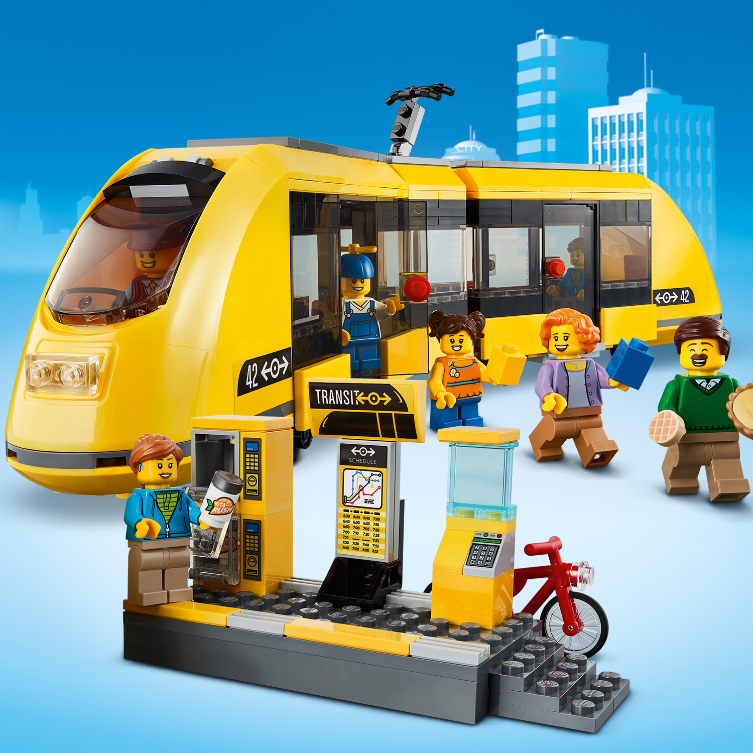 BỘ LẮP RÁP LEGO CITY 60271 QUẢNG TRƯỜNG THÀNH PHỐ