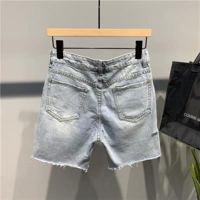 Short jean cào rách